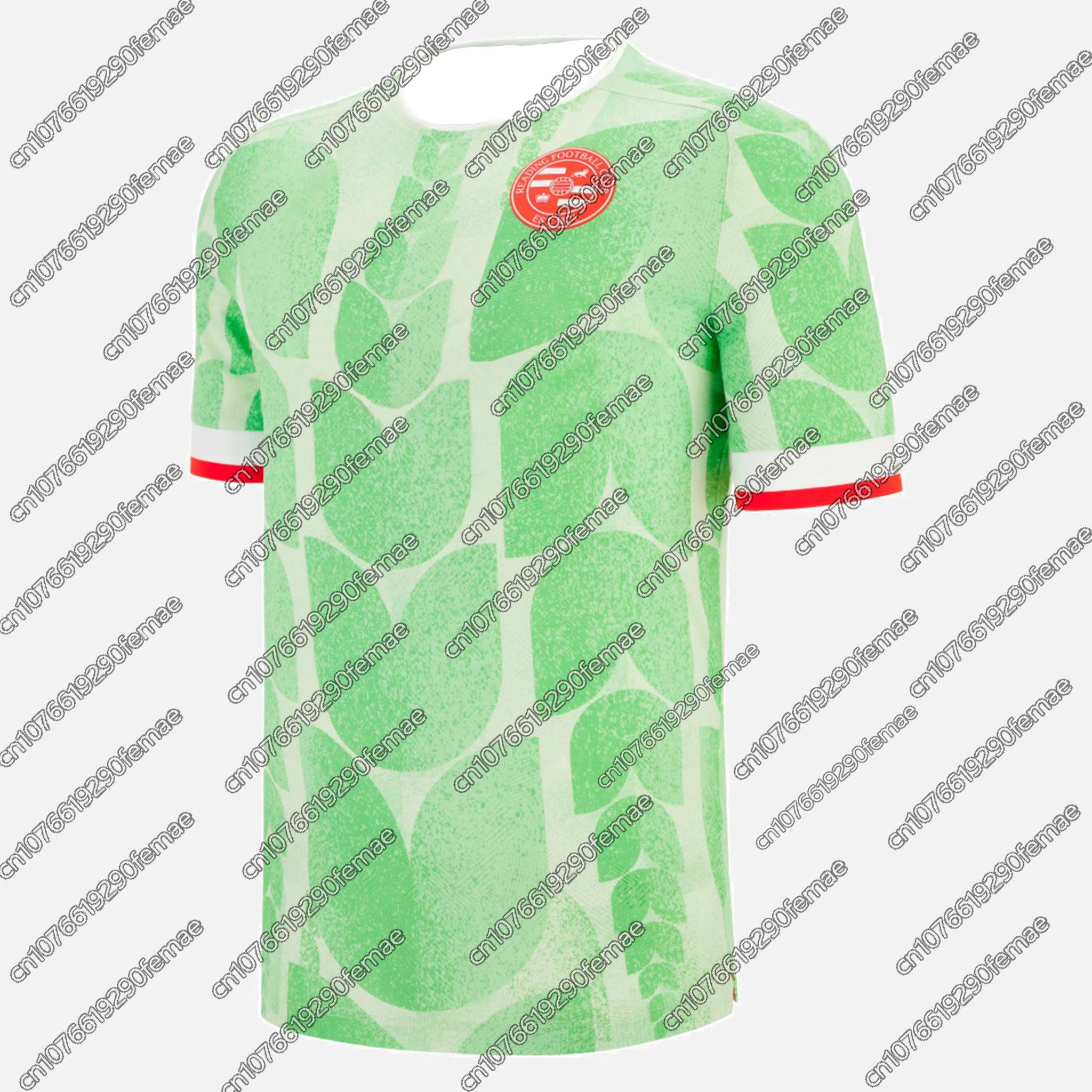 Reading Football Style T-Shirt 2026 Summer New Kids Youth Adults UK Soccer Match Training Kit Breathable Sports Top