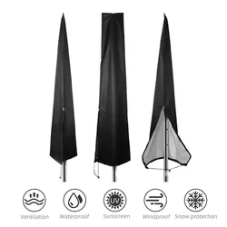 UV resistant, waterproof, and weather resistant ceiling cantilever sunshade umbrella and rain cover accessories