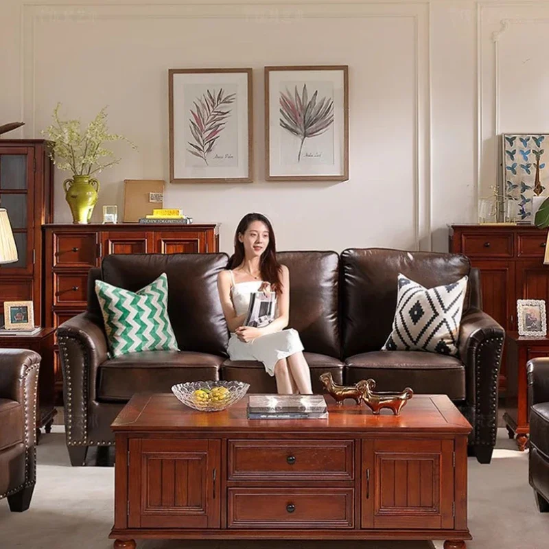 غرفة المعيشة مصمم أريكة الشمال الجلود الفاخرة الحب وسادة مقعد أريكة جديدة 3 مقاعد موبليس الفقرة Salas Modernos أثاث المنزل