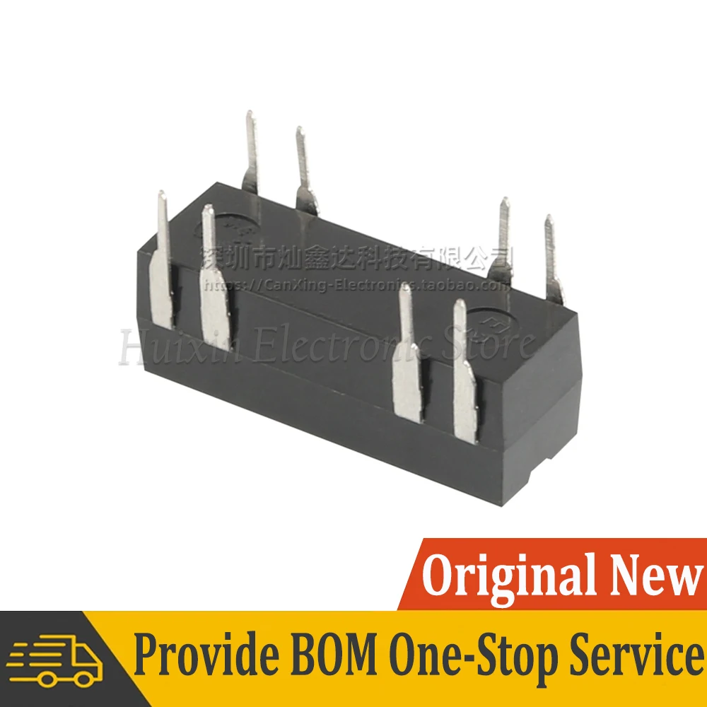 2pcs PRMA1A24B PRMA1B24 DIP8 Dry Reed Relay 24V 1A 10W Normally Open Signle Pole Signle Throw SPST PRMA1A24B