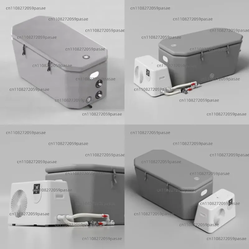 Inflatable Outdoor Massage Cold Bath Tub with Exercise Features, Ideal for Swimming and Relaxation