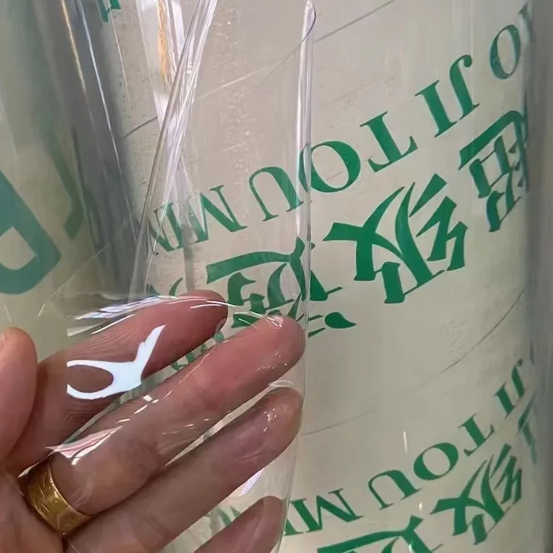 Прозрачная пленка для плаща из ТПУ, матовая водонепроницаемая пластиковая дизайнерская ткань из ТПУ, сумка для фетиш-сценической одежды, прозрачный материал «сделай сам»