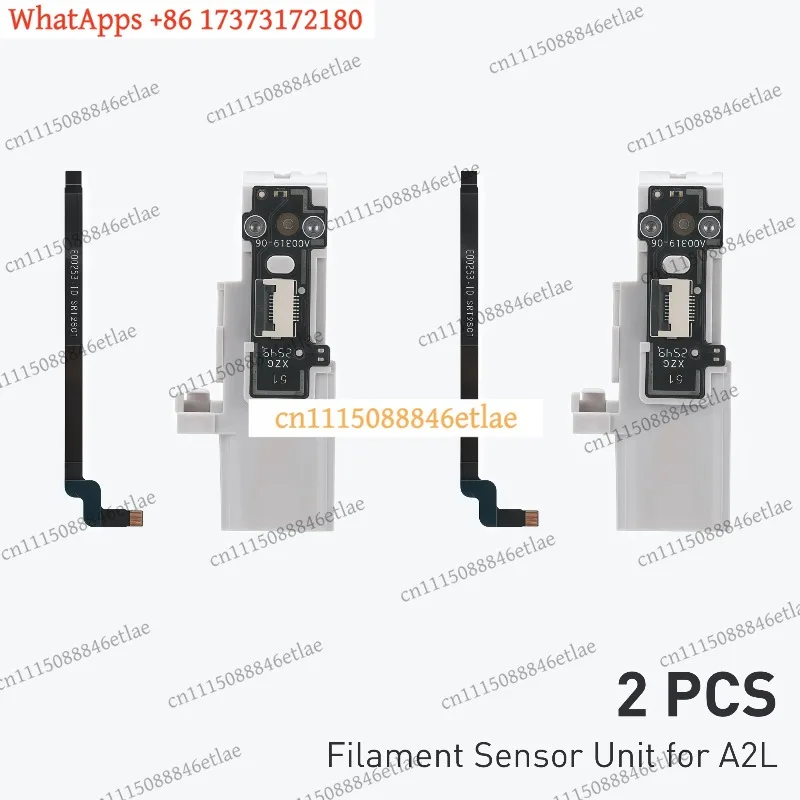 k3 Filament Sensor Unit for 3D Printer, Original Runout Detection Module Replacement Part Compatible for Bambu Lab A2L Series