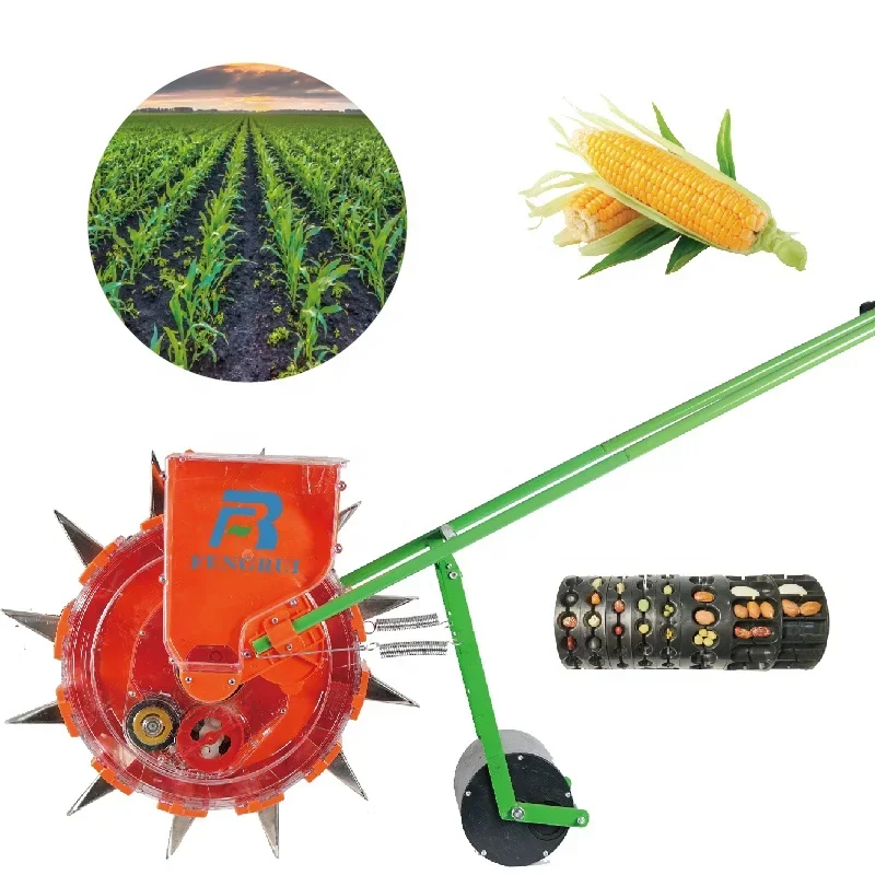 for hand corn seeder machine corn soybeans peanut maize wheat seeder planting machine seeders & transplanters