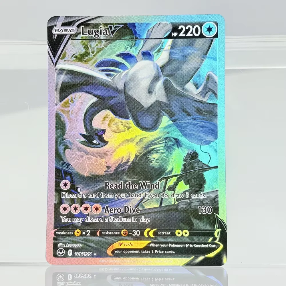 Holographic Game Trading Collection PTCG Proxy Cards Charizard Pikachu Mew EX Singl PKM Folienkarten PROXY Card
