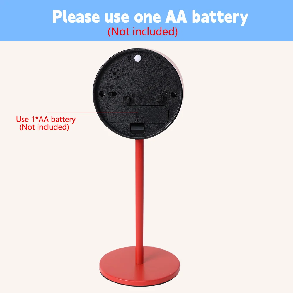 Alarm Clock | Minimalist Style | Silent Bedside Alarm Clock for Students | Creative and Unique Desktop Alarm Clock