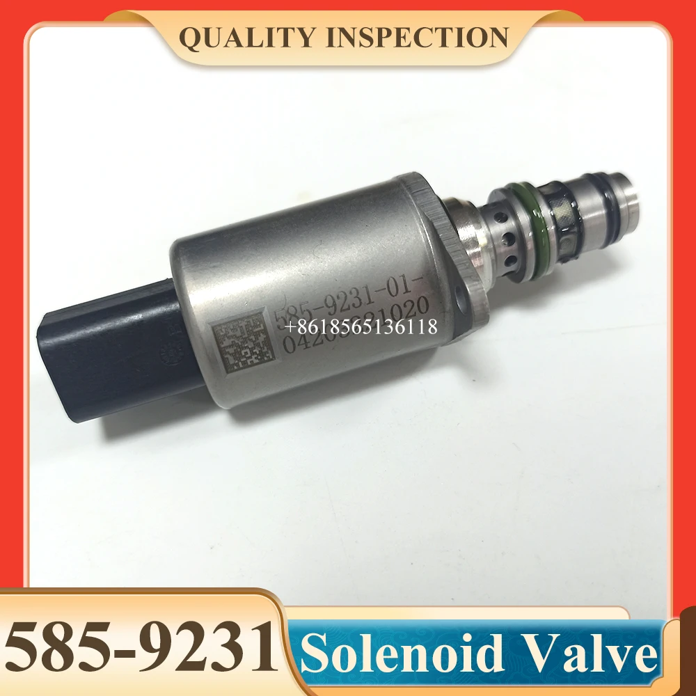 E320GC Excavator Solenoid Valve 585-9231 5859231 Control Valve Exhaust Solenoid Valve for CAT326GC E330GC E336GC