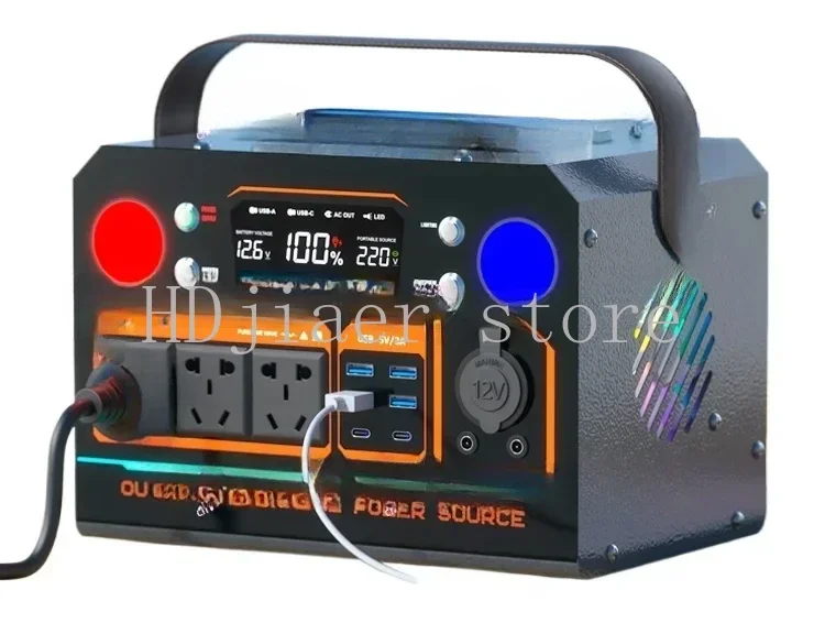

Mobile Outdoor Power Supply, Portable Socket, Battery, Self Driving, Camping, Power Outage, Emergency Car Mounted Solar Energy