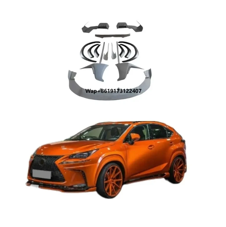 

Комплект обвесов Runde Upgrade ART для Lexus NX 15-17: высококачественный передний сплиттер, задний диффузор, расширители колесных арок из ABS-пластика