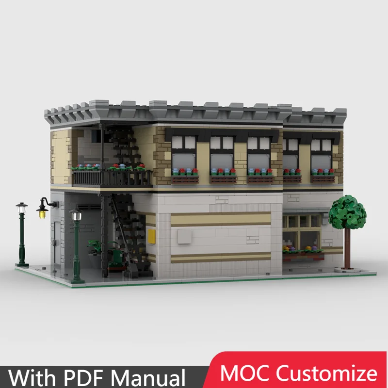 

1418 pcs Moc Creative Comedy Suite Building Modular Model Building Blocks Sets Education Assembly Bricks Toys Kids Christma Gift