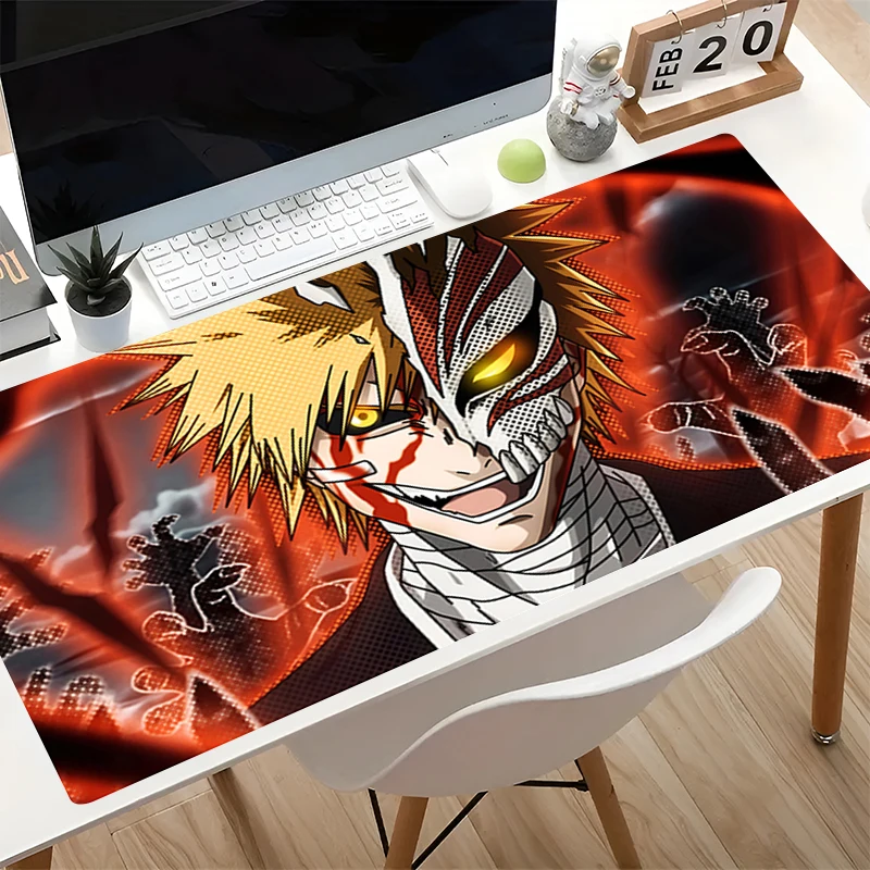 Rubber Mouse Pad Designed specifically B-bleach Anime Desk Mat E-sports Gamer Keyboard Pad Locking Edge Office Computer Mousepad