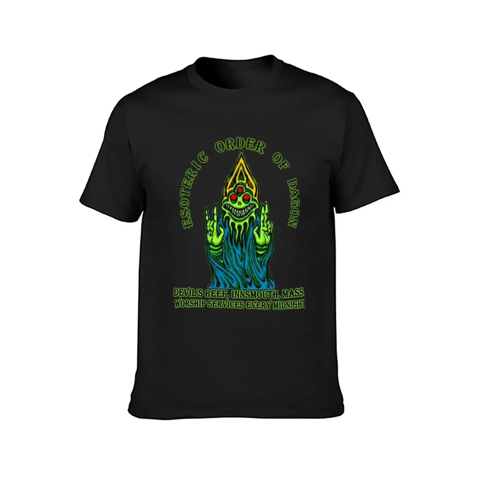 Esoteric Order of Dagon T-Shirt customizeds anime stuff designer shirts sweat mens t shirts top quality