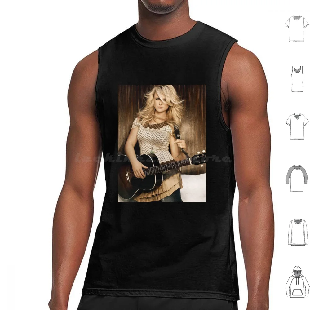 Miranda Lambert 2019 Tour Camisetas sin mangas Estampado Algodón Miranda Lambert Country Country Music Miranda Lambert Music Cowboy