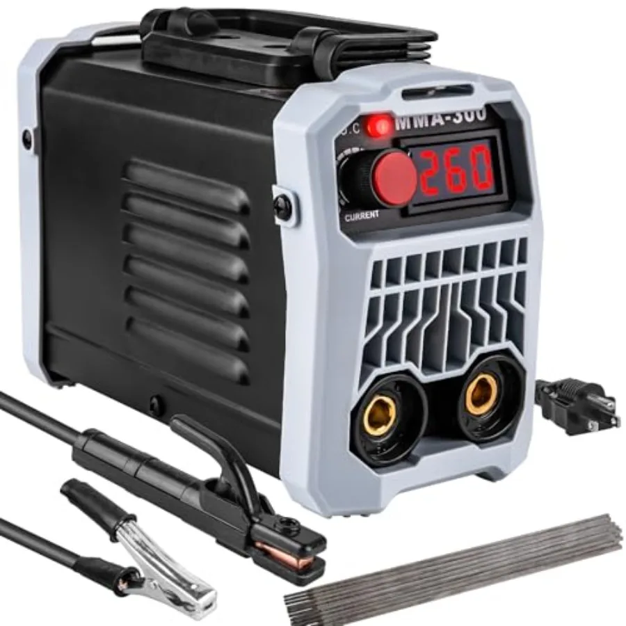 

BetyBedy Mini Stick Welder Portable Welding Machine 110V MMA-300Amp Welder Machine with Hot Start Arc Force Anti-Stick IGBT Inv