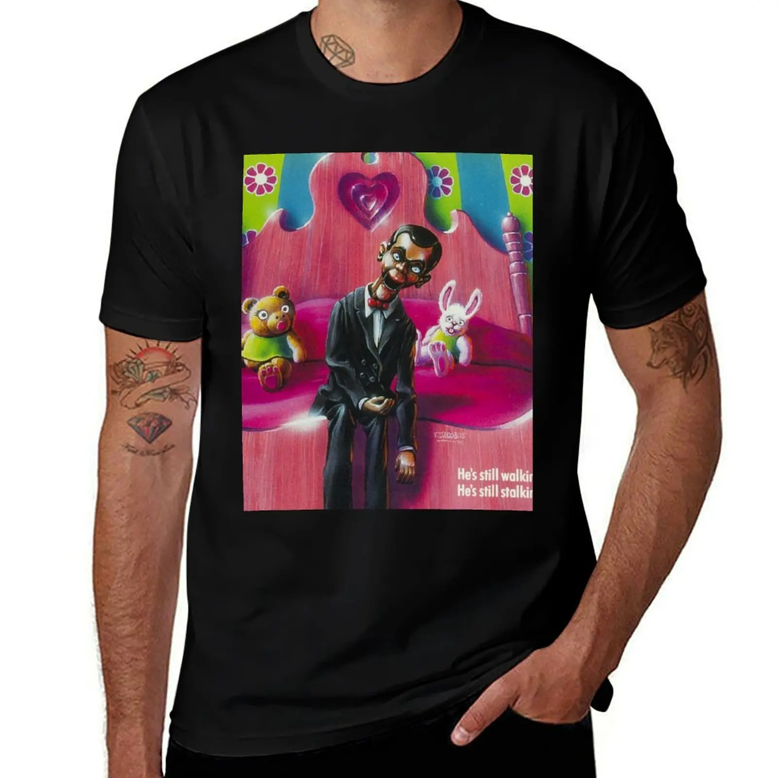 Goosebumps: Night of the Living Dummy 2 XL T-Shirt Casual Loose Fit Summer Tee Shirt T-Shirt