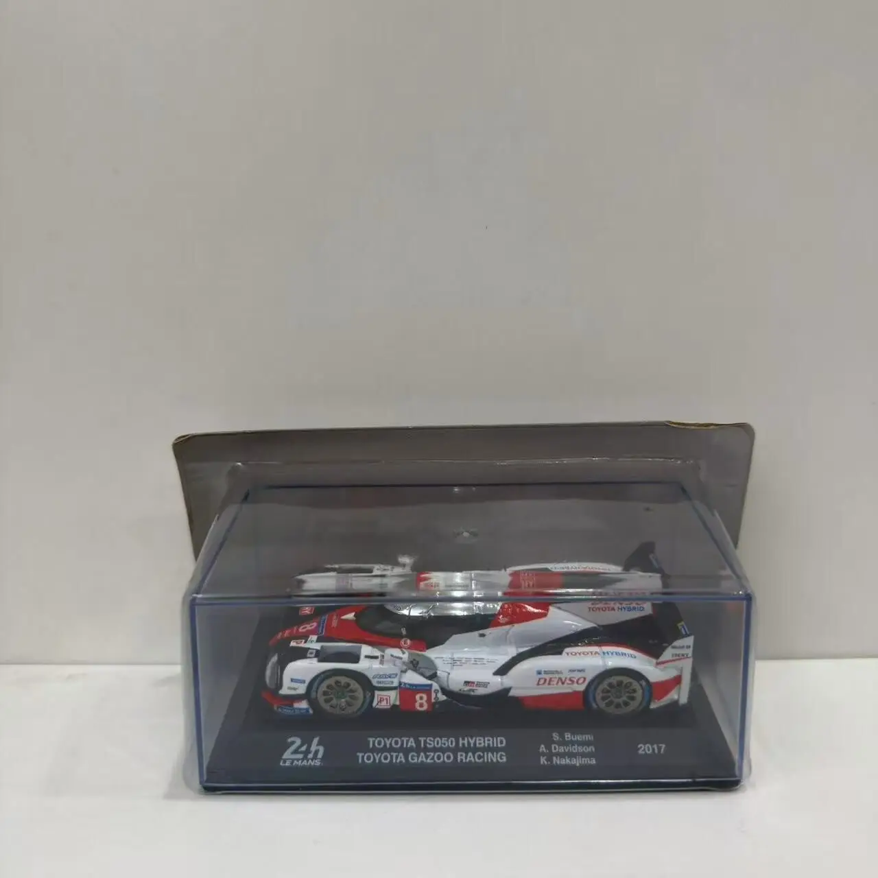 Модель IXO 1/43 TOYOTA TS050 HYBRID GAZOO RACING 2017 # Модель автомобиля из сплава 8 24H 63