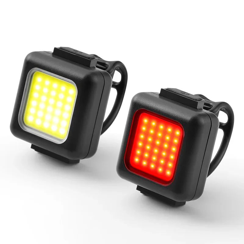 Mini Mountain Bike Light Multifunctional Strong Light Bicycle Front Light Outdoor Backpack Buckle Light Bicycle Flashlight