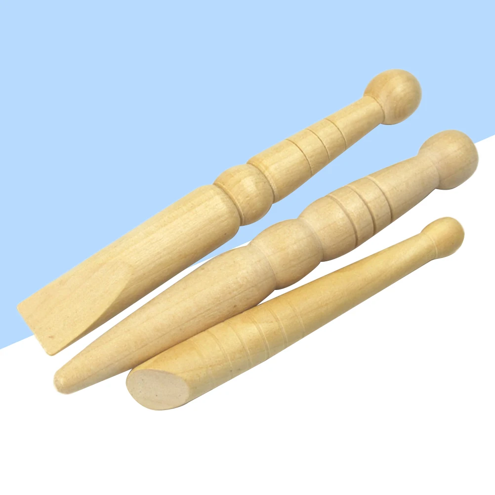 

3 шт. деревянный массажер для ног, роликовый натуральный облегчение боли при подошвенном фасциите, пяточные шпоры, боль в арке, стимулирует кровообращение, способствует