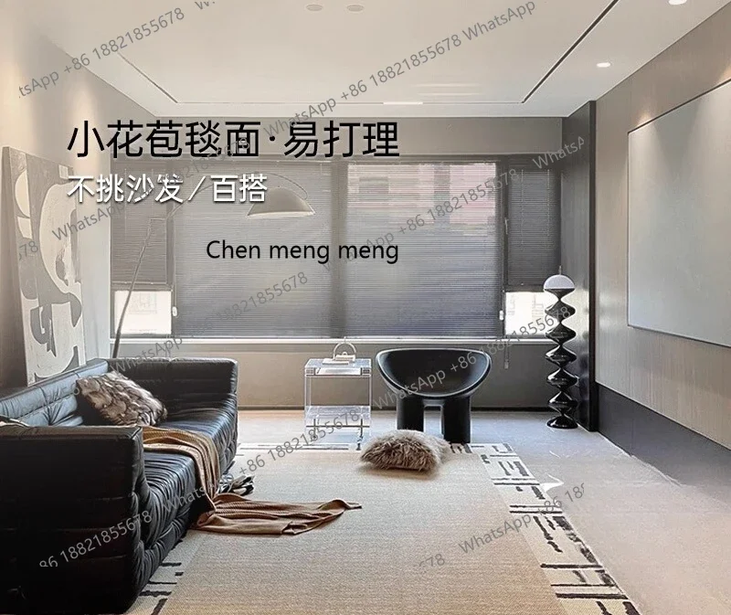 A74New model, wool carpet living room, light luxury sofa coffee table mat, bedroom in front of the bed