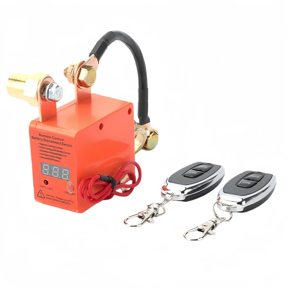 /240A /12V /Remote /Battery Disconnector Switch Magnetic Latching Relay With Manual Button For Smart #Voltage /Car Engine Chargi
