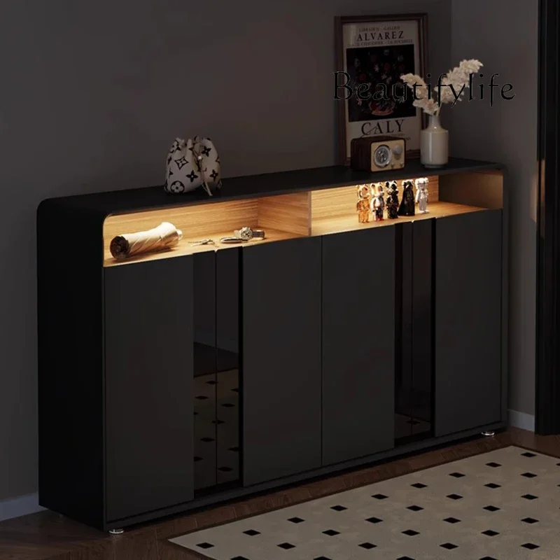 

BJ Living Room Wooden Shoe Cabinet Organizer Storage Tower Desk Shoe Shelf Box Luxury Nordic Designer Muebles Entrance Furniture