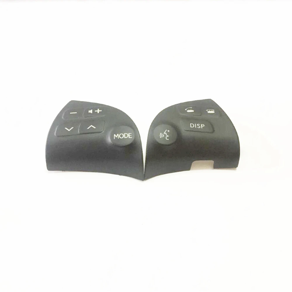 

WXZOS 84250-33190-C0 Steering Wheel Switch R&L Side Black Button For Lexus 2006-2012 ES350