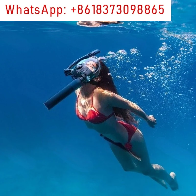 Draagbare duikverluchting K2 snorkelmasker volledig masker zwembril set