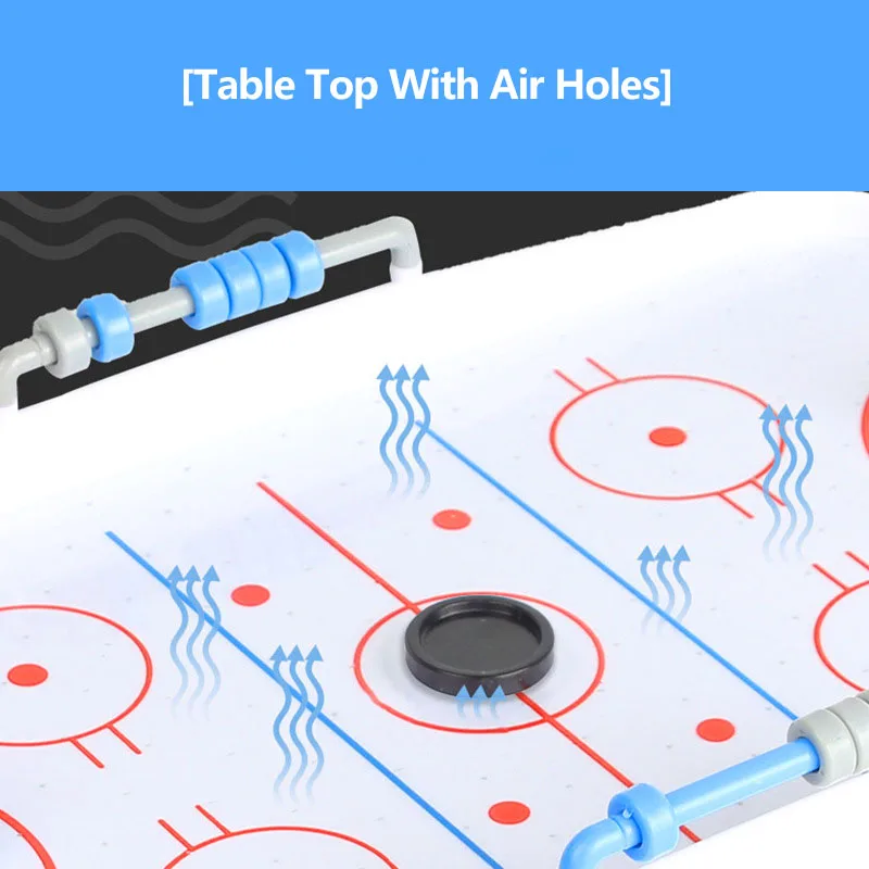 Tabletop Hanging Ice Hockey Mini Arcade Air Table Top Game Educational Toys For Kids Adults Battery-Operated No Include Battery