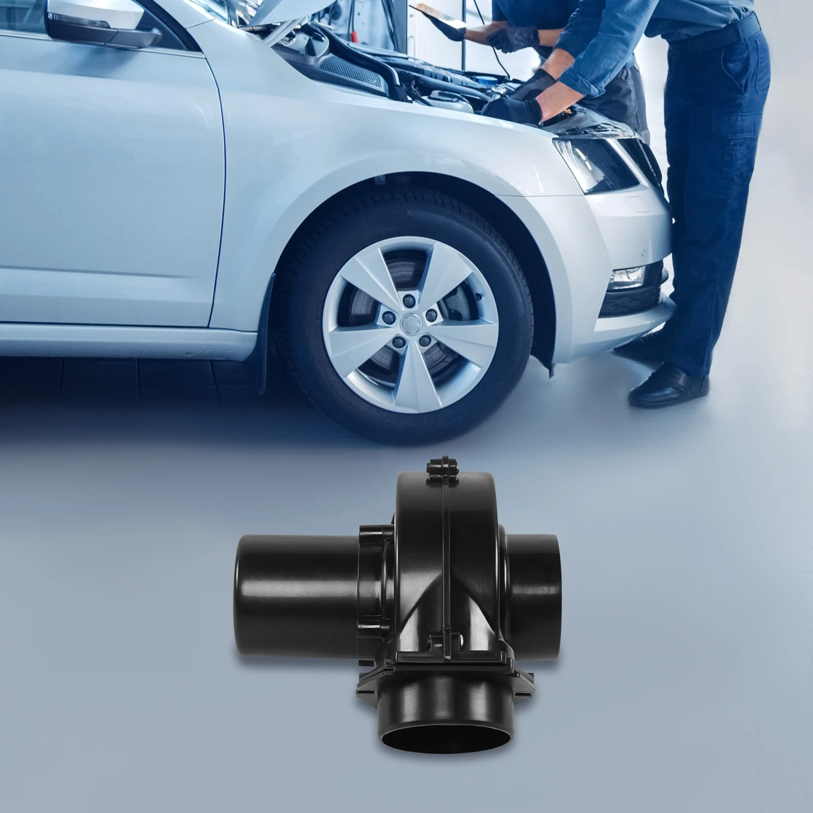 Elektrischer Turbolader, 3-Zoll Universal-Supercharger E-Booster Kaltluftgekühlte Teile Auto-Modifikationszubehör für PKW und LKW – Detail 2