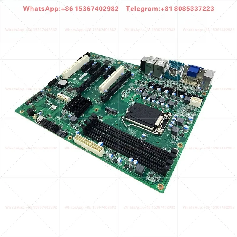 Industrial C236 industrial control motherboard with 4 * DDR4 dual network ports supporting GA1151 pin processor