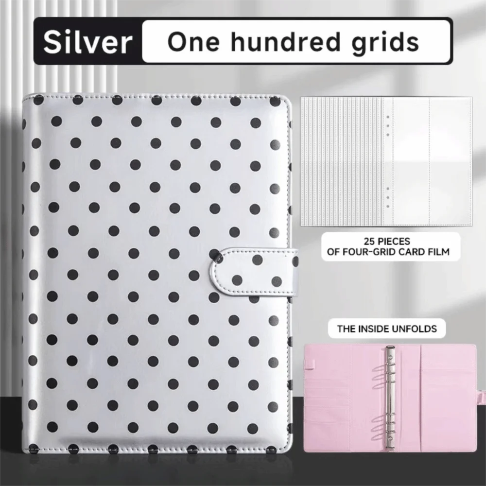 

PU A5 Soft Budget Binder Planner Colorful Savings Money A5 Handbook Storage Bag 6 Hole Binder Pockets
