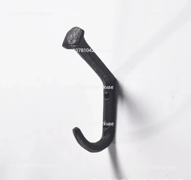 

Heavy industrial retro style iron wall hooks, decorative road studs, clothes and hats hooks