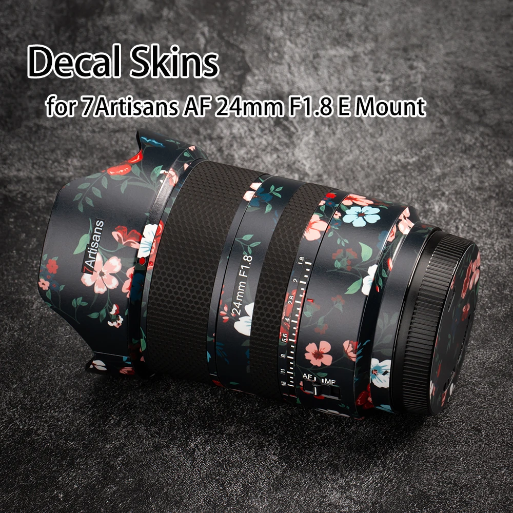 

Decal Sticker for 7Artisans AF 24mm F1.8 E Mount Camera Lens Skin Sticker Protective Film Skin Wrap Film Photography Accessories