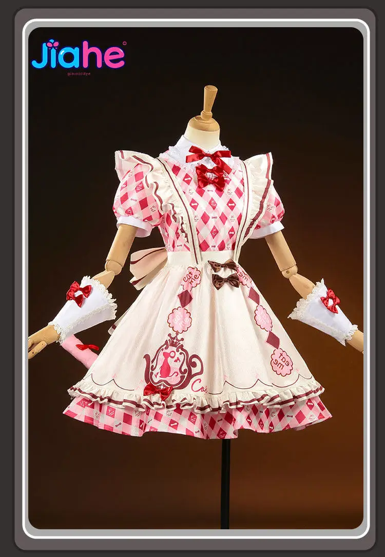 

Nico Yazawa Anime LoveLive Cosplay Costume Girl Sweet Lolita Dress Headwear Glove Sock Prop Halloween Party Nico Yazawa Uniform