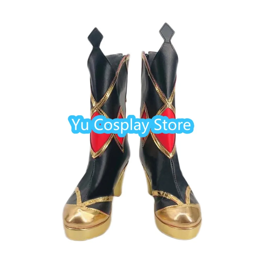 Yu cosplay loja genshin impacto rosaria cosplay sapatos anime cosplay sapatos botas trajes de halloween adereços