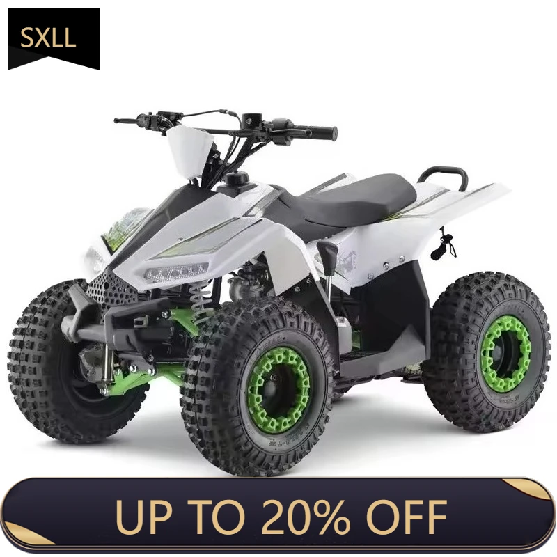 

SXLL Hot Sale 125cc 4 Wheeler Mini ATV Oil and Gas Powered Automatic Chain Driven 4x4 Dune Stroller ATV