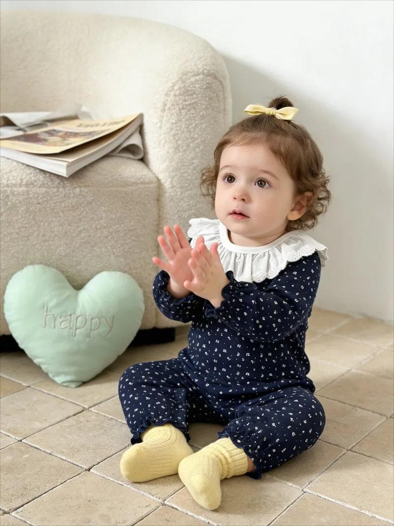 Newborn Jumpsuit Spring and Autumn Long Sleeve Cute Baby Girl Clothes Baby Class A Hare Outfit Baby Girl Bodysuits & One-Pieces