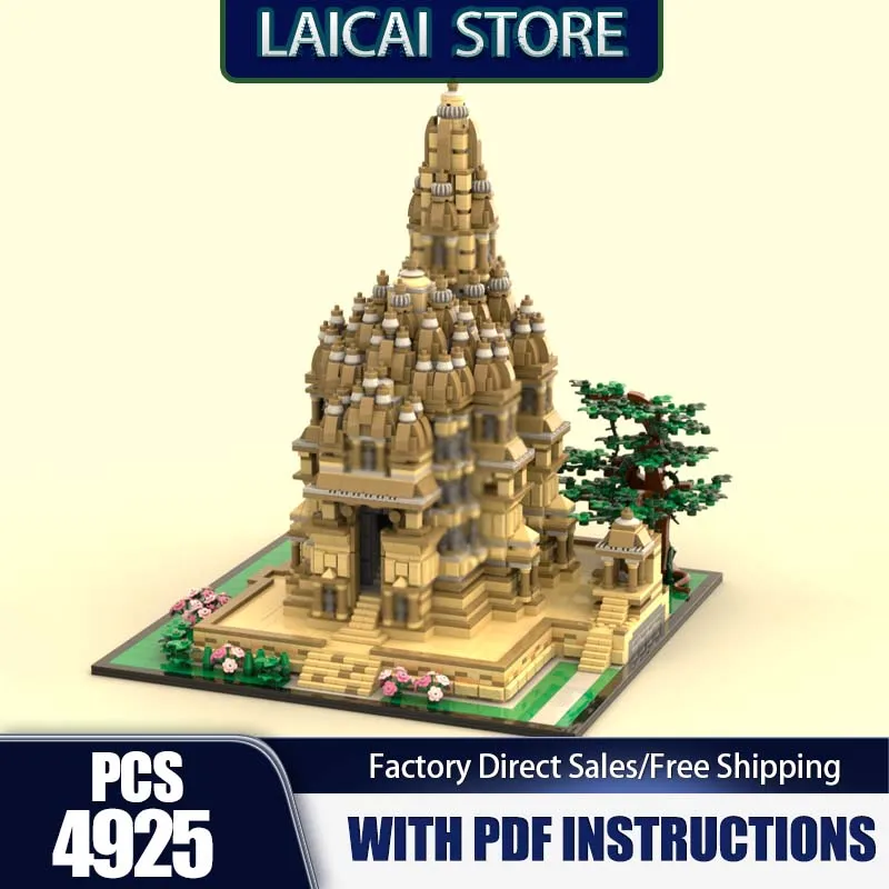 Mittelalterliche Burg MOC Bausteine Die Große Göttliche Residenz Technologie Modulare Blöcke Geschenke Weihnachtsspielzeug DIY-Sets Montage