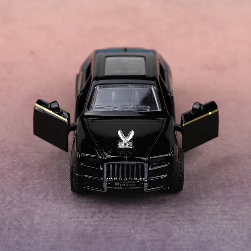 (bagged)1:43 Classical Rolls-Royce Phantom,Alloy Model Car, Simulated vehicle, children metal car, boy's toy gift, car ornaments