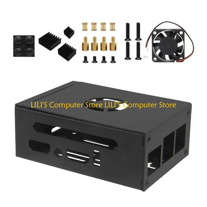 

A52B Metal Enclosure for Orange 5Pro Computing Board Optimized for Heat Reduction