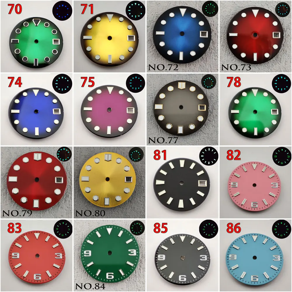 Watch Tool Case and Dial Suitable for 35/36 movement size 28.5mm, 29mm Can be Customized with Name Pattern Logo