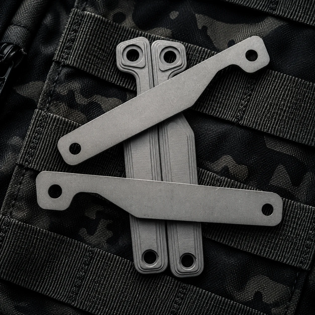 TC4 Titanium Handle Scales for Leatherman Wave Alpha 4PCS Replacement Grip Panel Set
