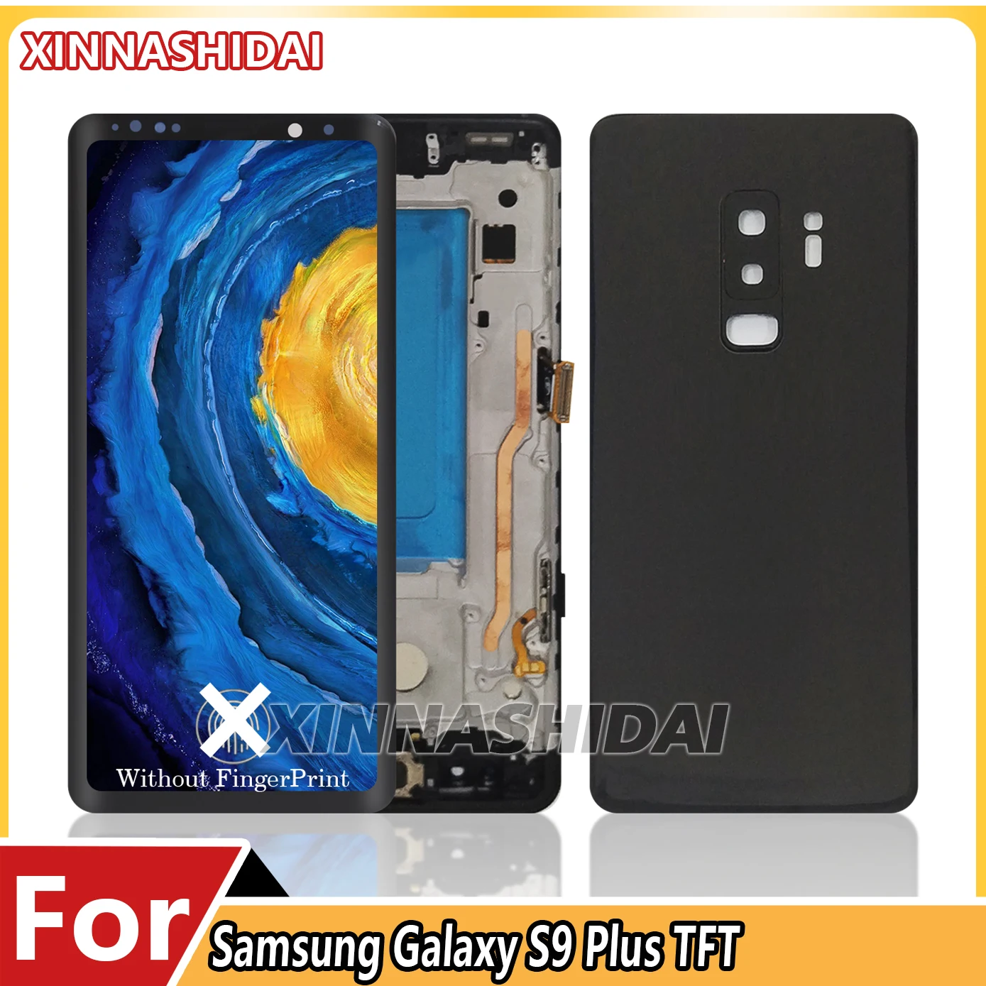 

TFT quality for Samsung Galaxy S9+ G965/G965F/G965U LCD Display Touch Screen Digitizer With Framee Battey Cover Housing