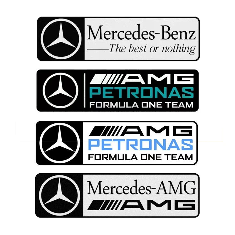 Car Rear windshield Reflective Scratch Stickers For Mercedes Benz AMG W206 W204 W205 W212 W213 W221 W222 W223 W251 W464 W240