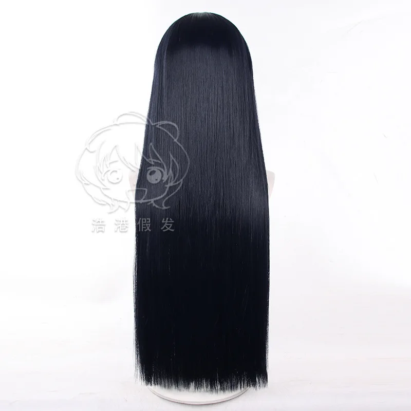 Anime hyuga hinata peruca cosplay 80cm longo resistente ao calor feminino cabelo sintético traje de halloween role play festa perucas