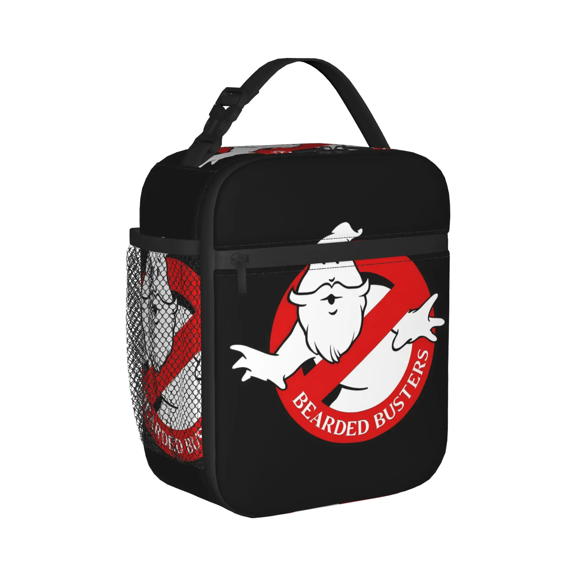 Bearded Busters Ghost Busters Thermal Insulated Lunch Bag for Travel  Portable Food Bag Container Cooler Thermal Lunch Boxes