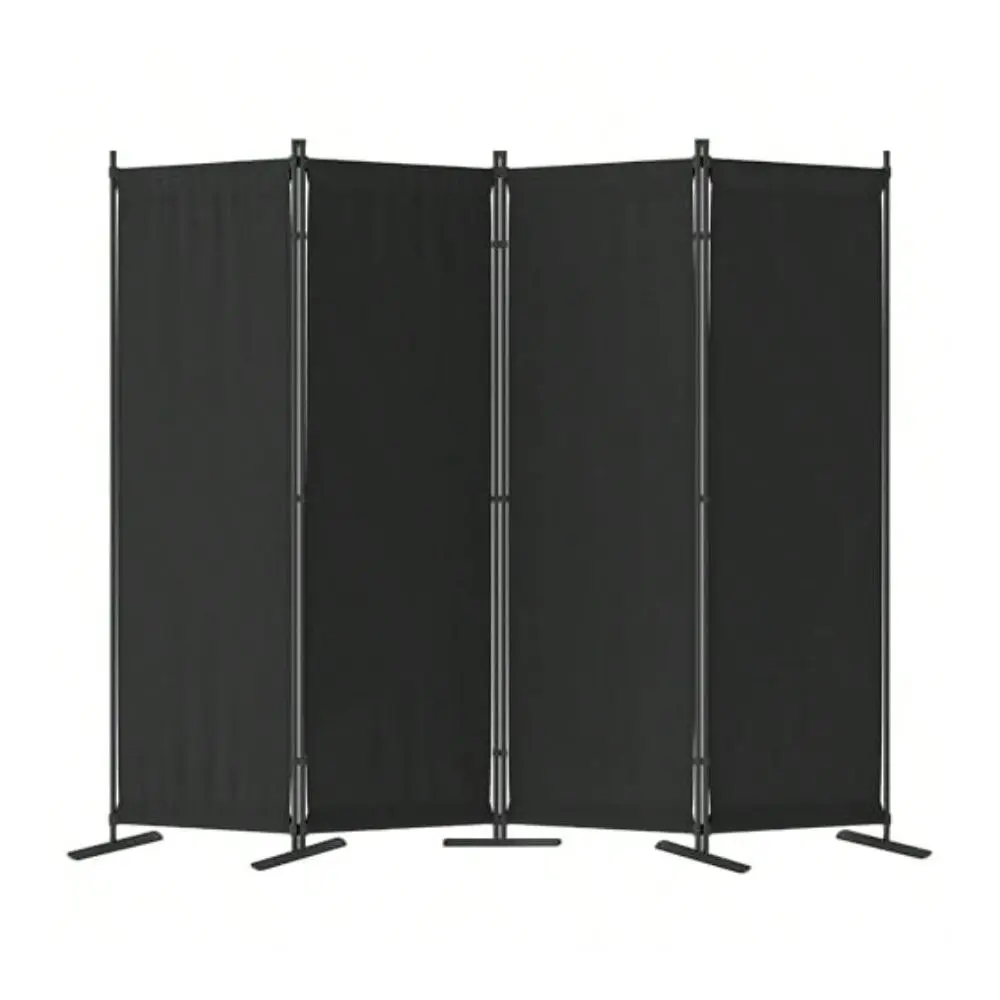 

Divider 6FT Folding Privacy Screens 4 Panel Room Partitions 88 W Foldable Wall Dividers Portable Separating For Home Office Bed