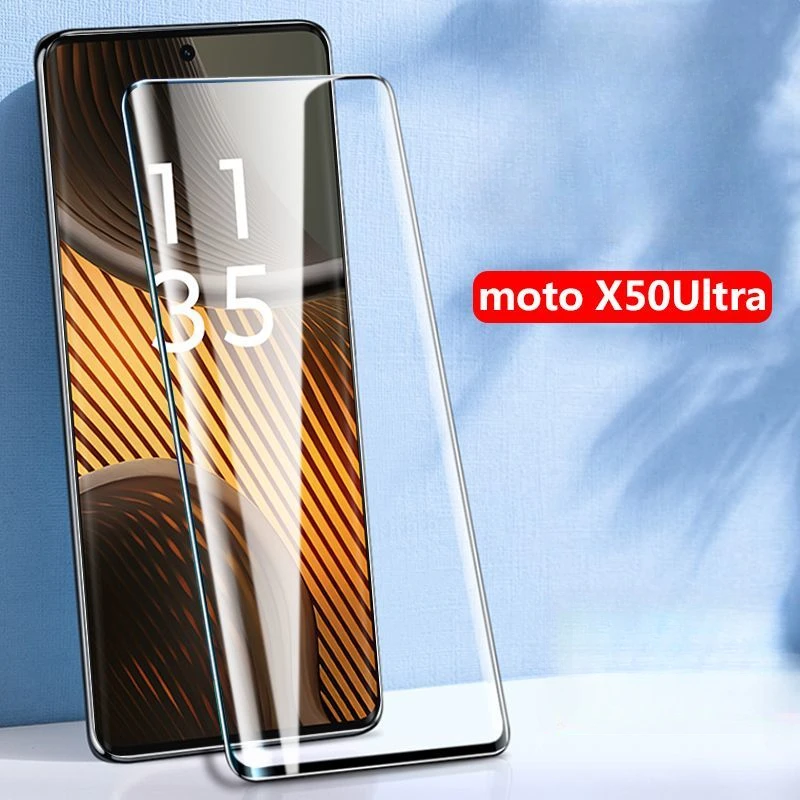 3D Curved Tempered Glass For Motorola X50 Ultra Full Coverage Screen Protector For moto x50ultra X 50Ultra Protective Clear Film