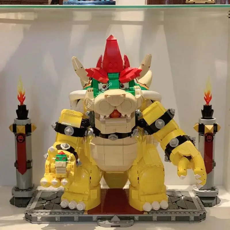 2807PCS Mighty Bowser King Bowser New MOC Building Kit Blocks Bricks Toy Diy Kids Birthday Gift Compatible 7141171395 Set TheKit