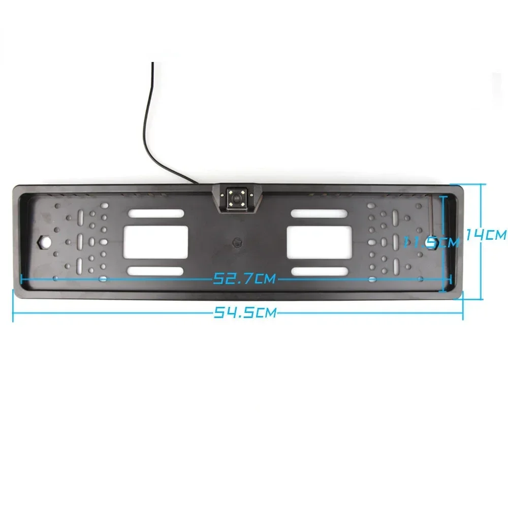 

Европейский номерной знак, универсальный, 170-градусный, широкоугольный, высокой четкости, ночное видение, помощник заднего вида, резервная камера заднего вида